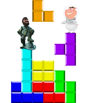 PP Vieraskynä Tetris