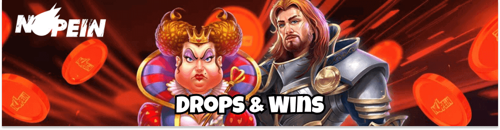 Drops & Wins -kampanja Nopein Casinolta