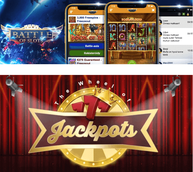 The Wheel of Jackpots & Battle of Slots – Videoslotsin uniikit bonustoiminnot