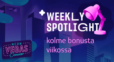 Weekly Spotlight tarjoaa kolme bonusta viikossa