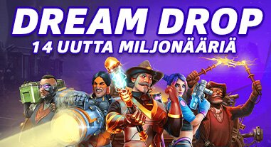 Relax Gamingin uniikki Dream Drop: jopa 14 uutta miljonääriä